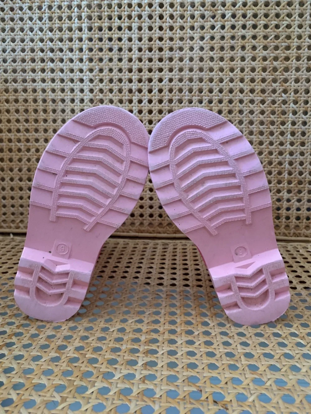 Landchief Girls Pink Rubber Boots 9